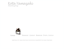 Tablet Screenshot of kotayamazaki.com